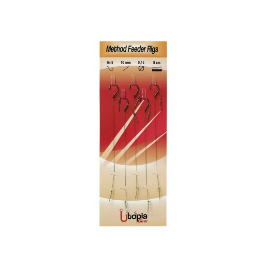 Utopia Gear Carlige Circulare Legate Method Feeder Bait Sting Nr.8 Utopia Gear Carlige Circulare Legate Method Feeder Bait Sting Nr.8